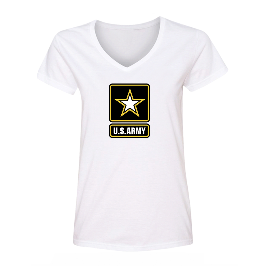 Women's  U.S. ARMY V Neck T-Shirt