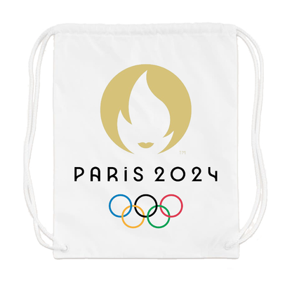 New Olympics 2024 Paris Logo Drawstring Bag