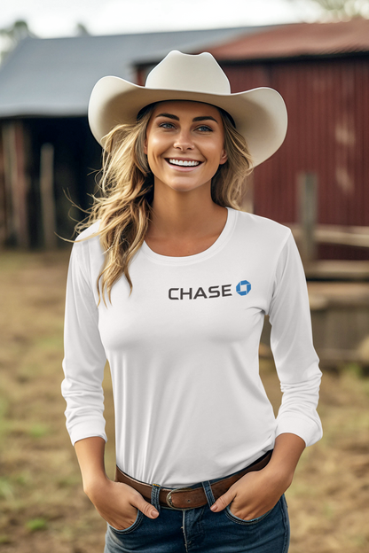 Women's Chase Bank Long Sleeve T-Shirt