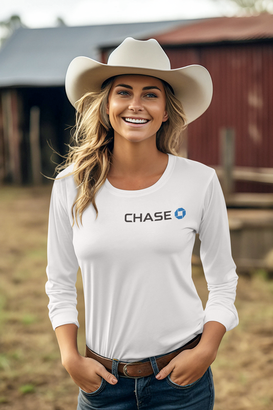 Women's Chase Bank Long Sleeve T-Shirt