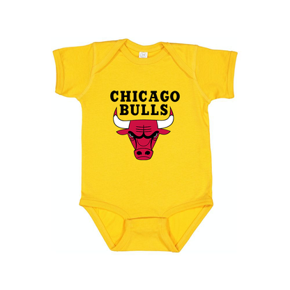 Chicago Bulls Baby Romper Onesie